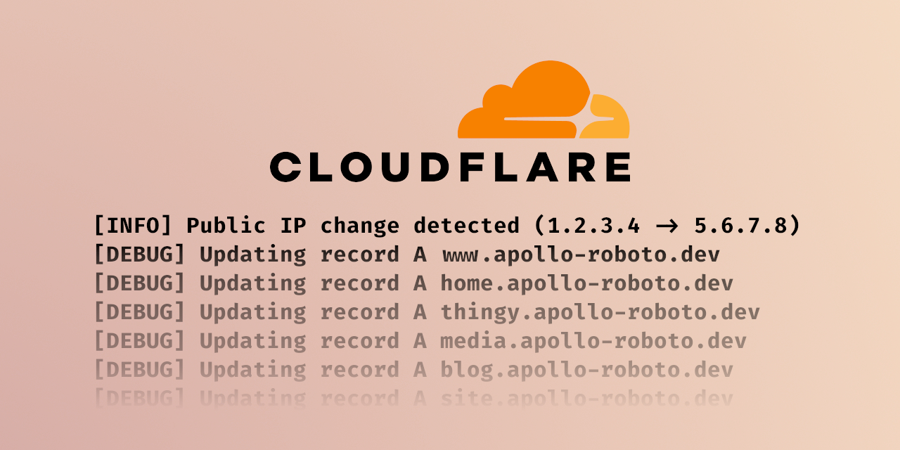Thumbnail for project Cloudflare Dynamic Public IP