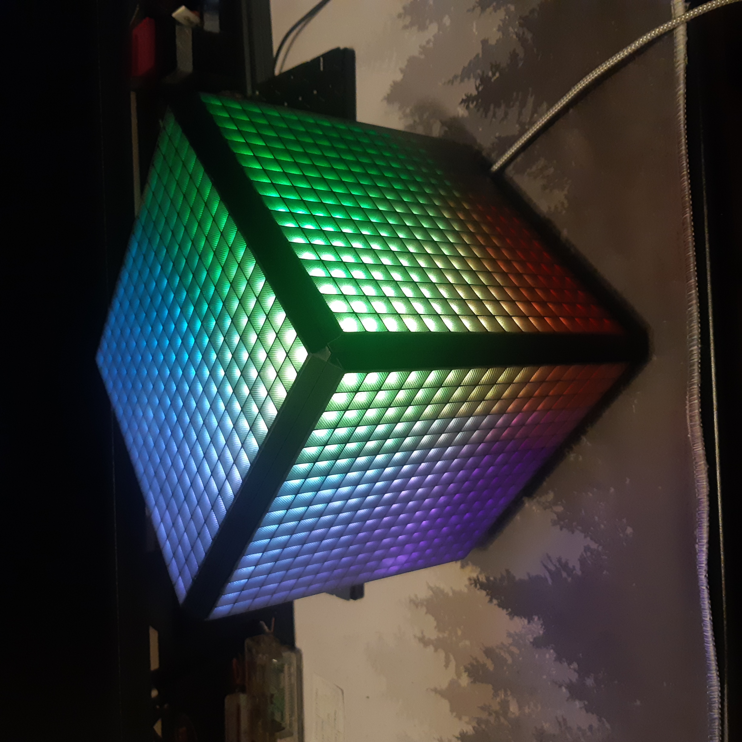 Effect color cube